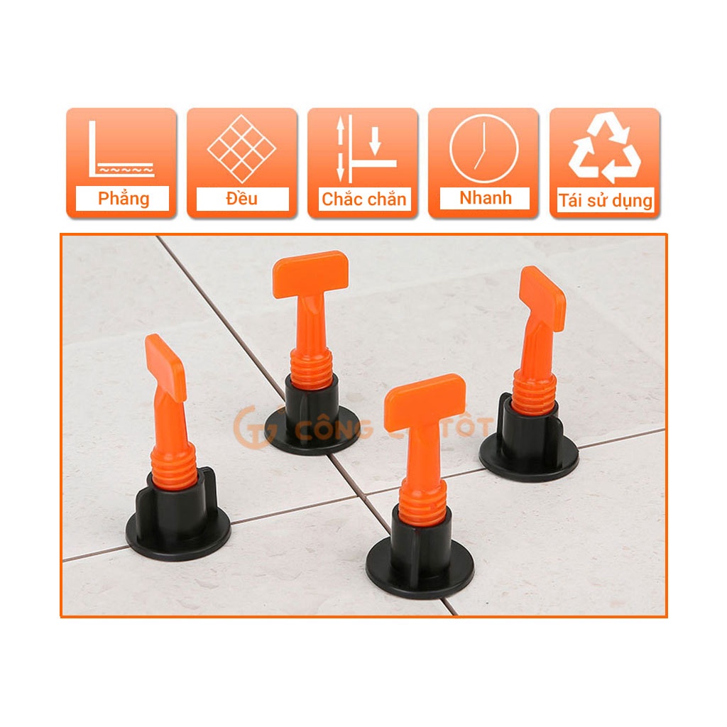 Sỉ ke ốp lát gạch - vít cân bằng ốp gạch 1.5mm
