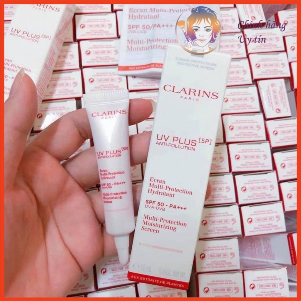 Kem chống nắng Clarins UV Plus SPF 50/PA+++ 10ml