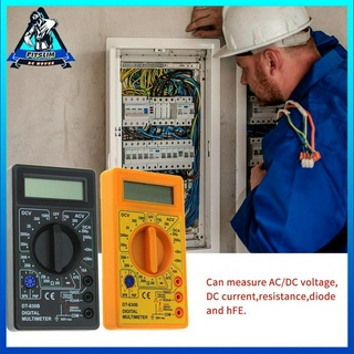 DT-830B Mini Digital Multimeter AC / DC Volt Amp Ohm Diode hFE Tester Vôn kế