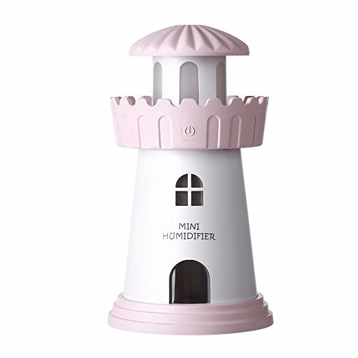 [Siêu Hot] Máy xông tinh dầu kiêm đèn ngủ Lighthouse Humidifier !!!