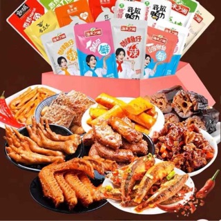 Set đồ ăn vặt món cay tứ xuyên