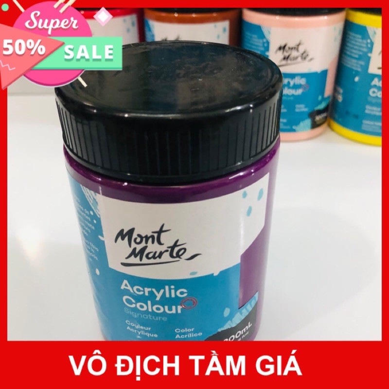 MÀU ACRYLIC 3D MONT MARTE 300ML VẼ TRÊN NHIỀU CHẤT LIỆU