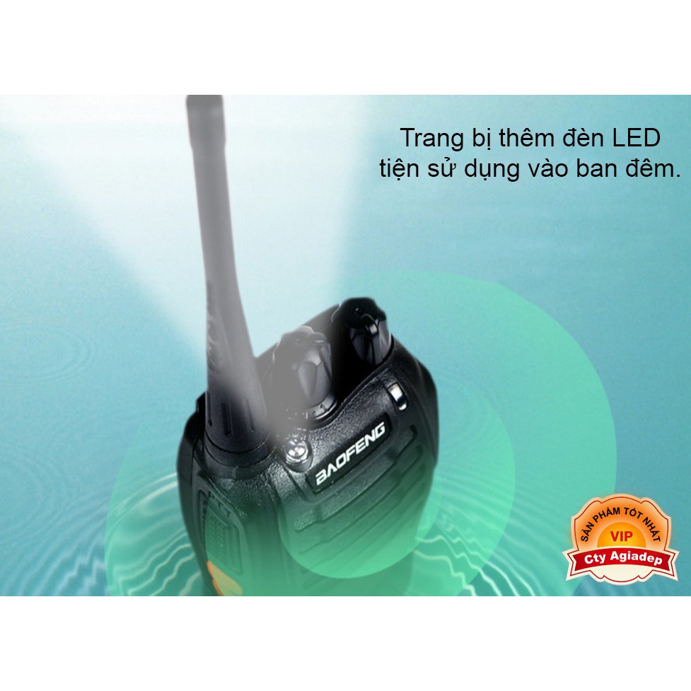 Máy Bộ đàm hàng hiệu Baofeng nổi tiếng nghe gọi tiện dụng 8S