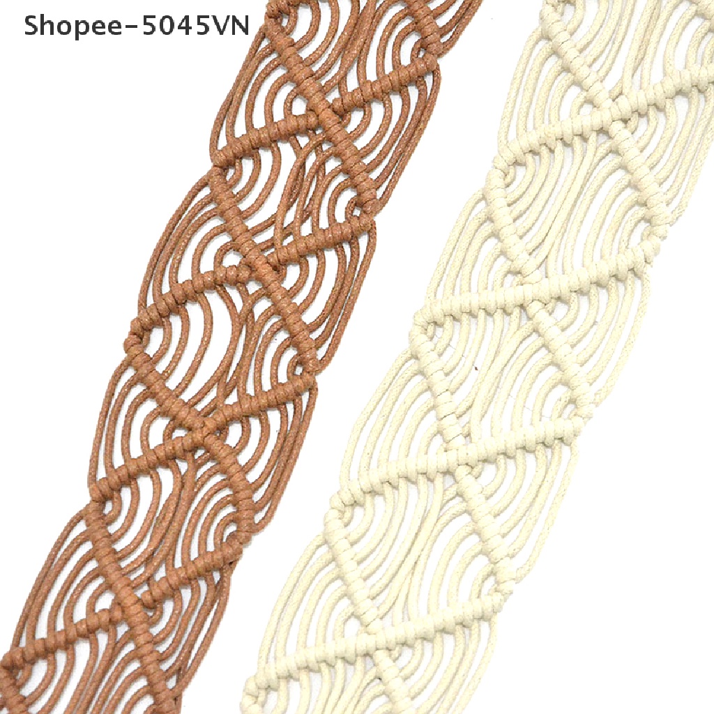 Thắt Lưng Nữ Bản Rộng Có Khóa Gỗ Phong Cách Bohemian Cổ Điển Mới