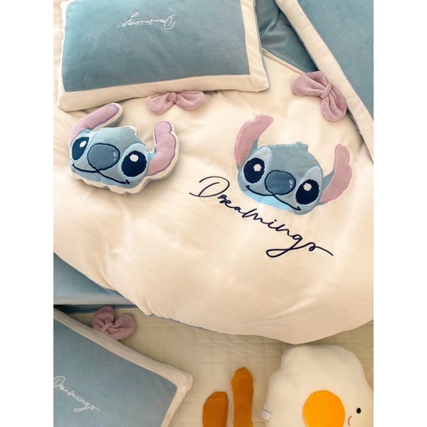 Set ga nỉ nhung Disney IGUN BEDDING chất nỉ nhung mềm mịn
