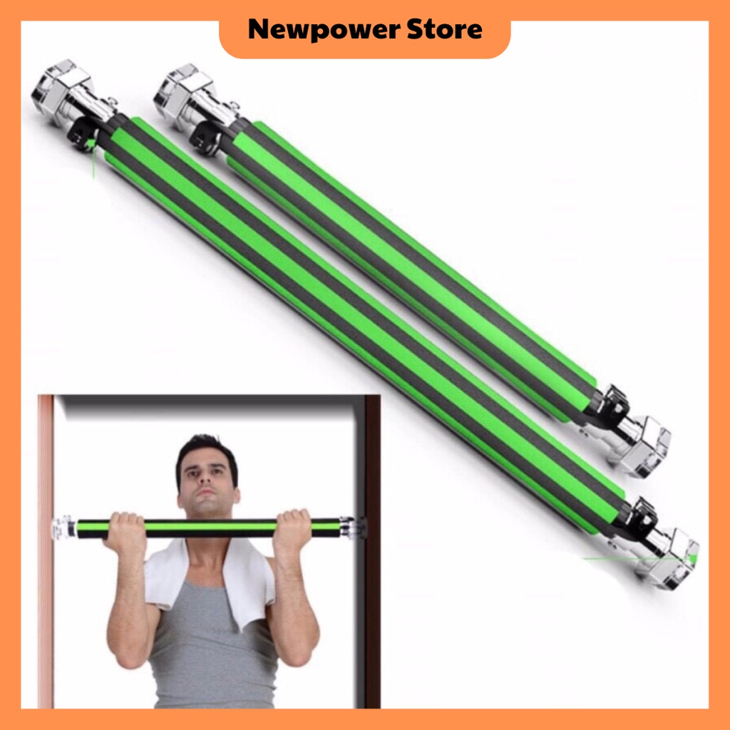 Xà Đơn Treo Tường Có Chốt Chống Xoay Thế Hệ Mới Loại 60-100cm