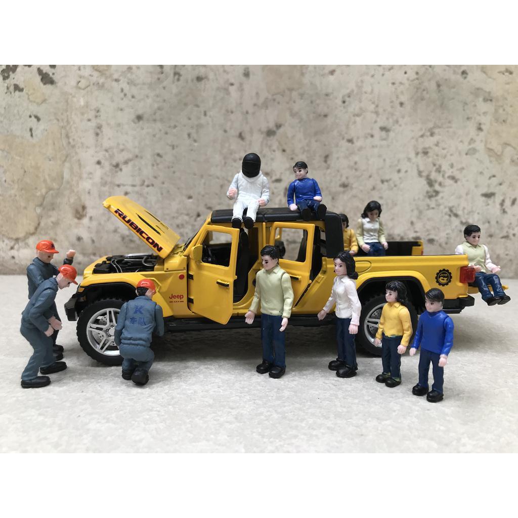 Mô hình Người Nhân vật công nhân GARA 1/32