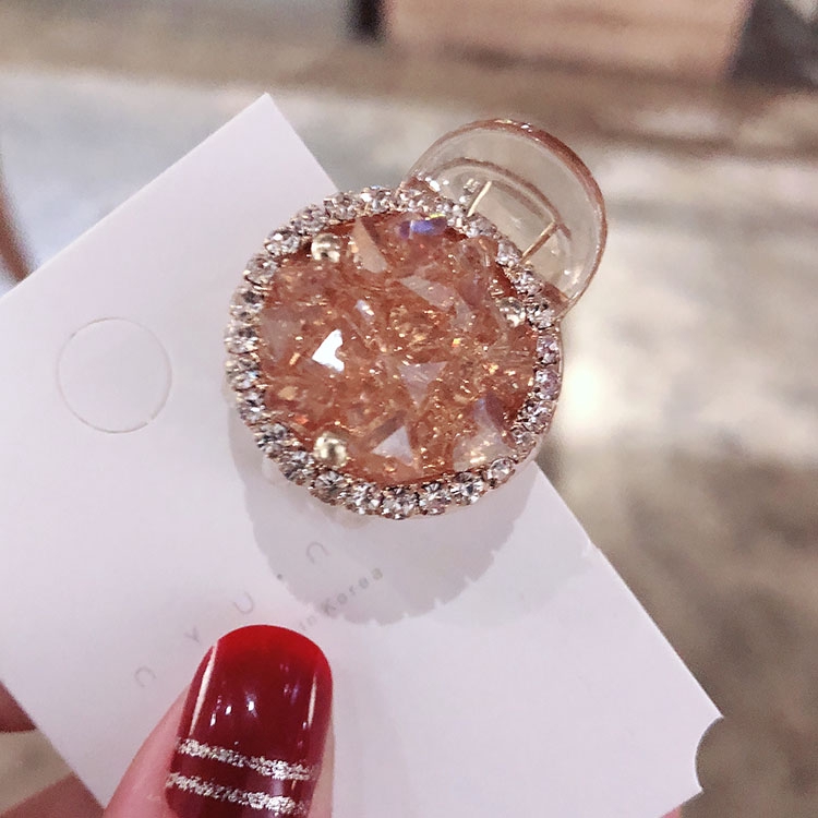 Kẹp tóc kèn trumpet đính đá thời trang