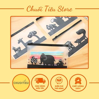 Túi Zip Động Vật Đựng Bút Dễ Thương Giá Sỉ Chuối tiêu Store