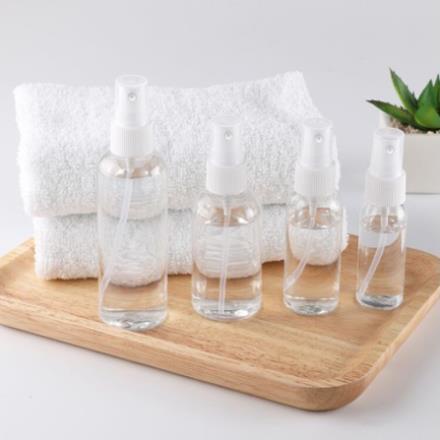 Chai xịt phun sương, lọ chiết mỹ phẩm, tinh dầu, dung dịch sát khuẩn trong suốt dung tích 30ml - 50ml - 100ml