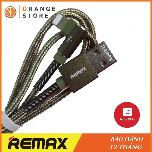 Dây sạc chính hãng Remax 119i sạc nhanh hỗ trợ cho mọi thiết bị