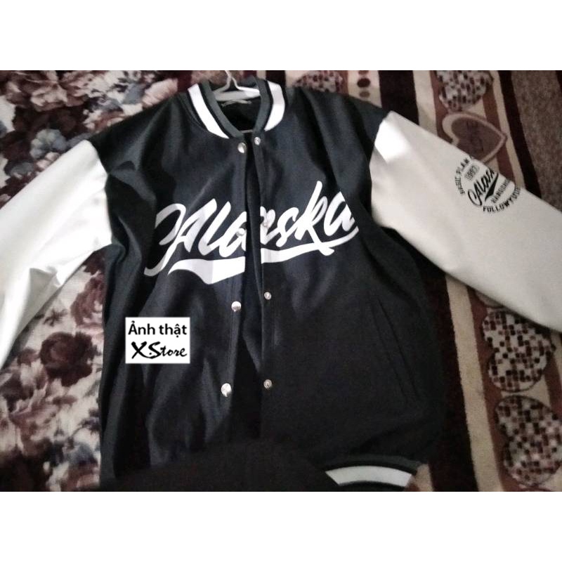 Áo Khoác Bomber Zaclang In Cal Tricot Chất Đẹp 2 Màu - Áo Bomber Nam Nữ Hót Trend 2021 X.Store Có Ảnh Thật Tự Chụp