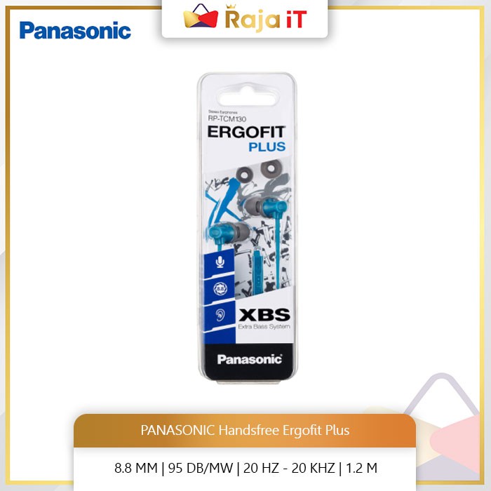 Tai Nghe Panasonic Rp-Tcm130E-A Màu Xanh Dương