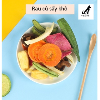 Rau củ sấy khô - Thức ăn dinh dưỡng dành cho hamster