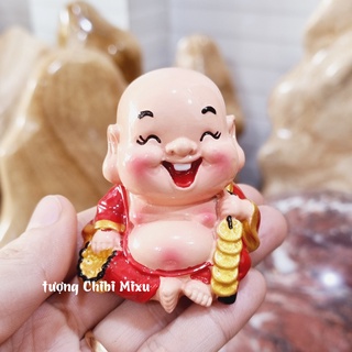 Tượng chibi Phật Di Lặc 6cm may mắn