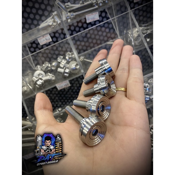 Khâu gắn gác chân Wave/Dream/Future1 INOX304