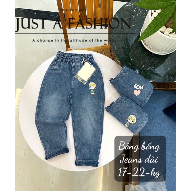 Quần jean ,bò mềm dài ,quần jean học sinh cho bé gái
