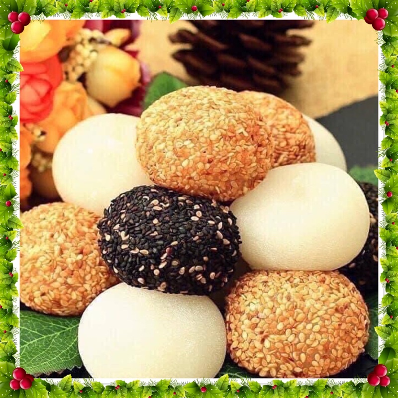Bánh mochi tròn 4 vị siêu hot