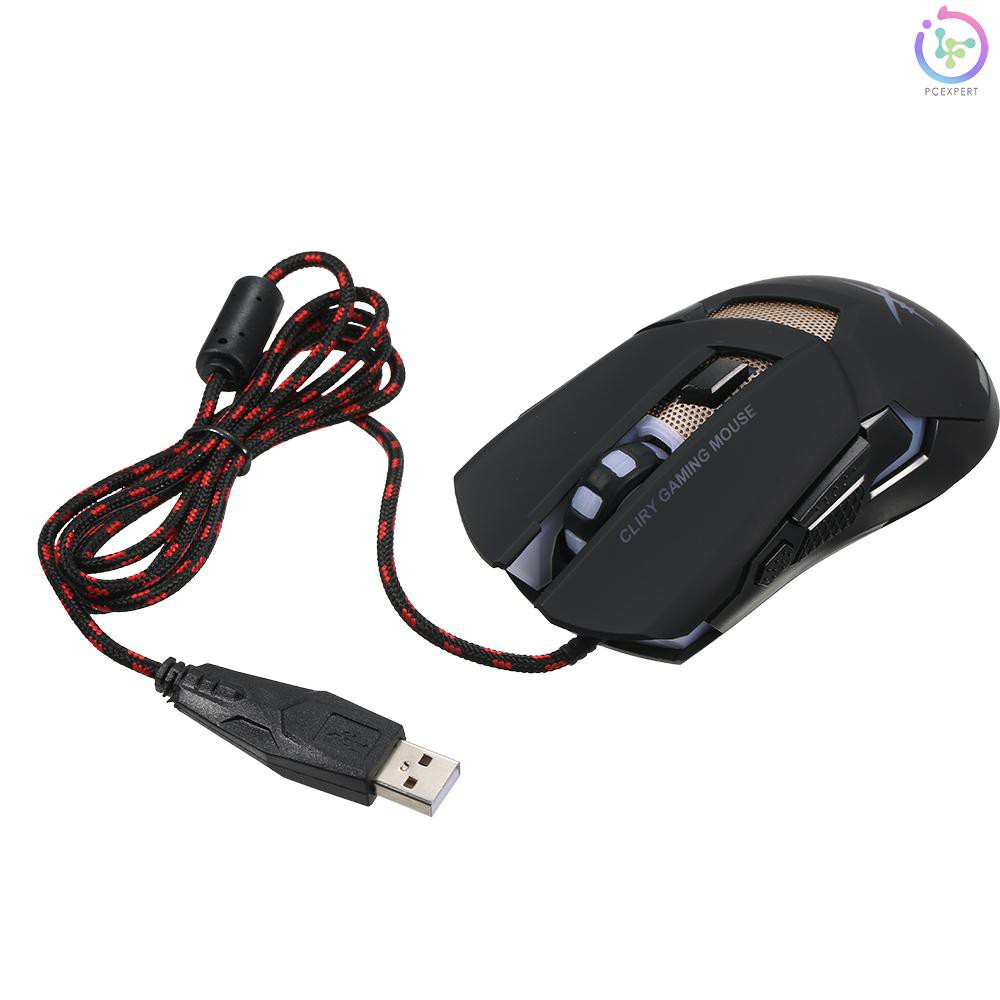 Chuột máy tính có dây RGB USB thiết kế tiện dụng cho máy tính/laptop