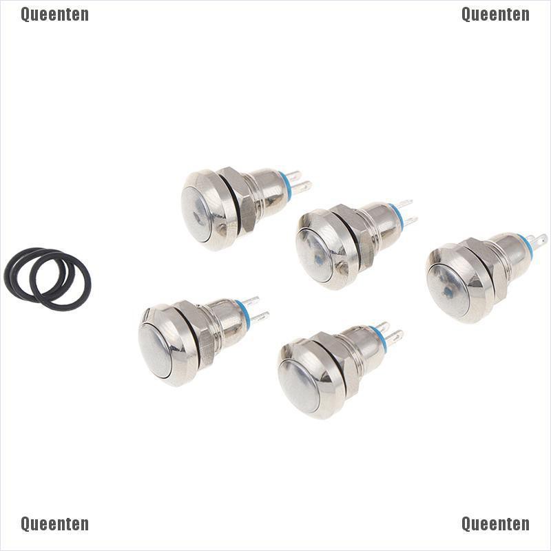 Nút nhấn công tắc bằng kim loại mini 8mm