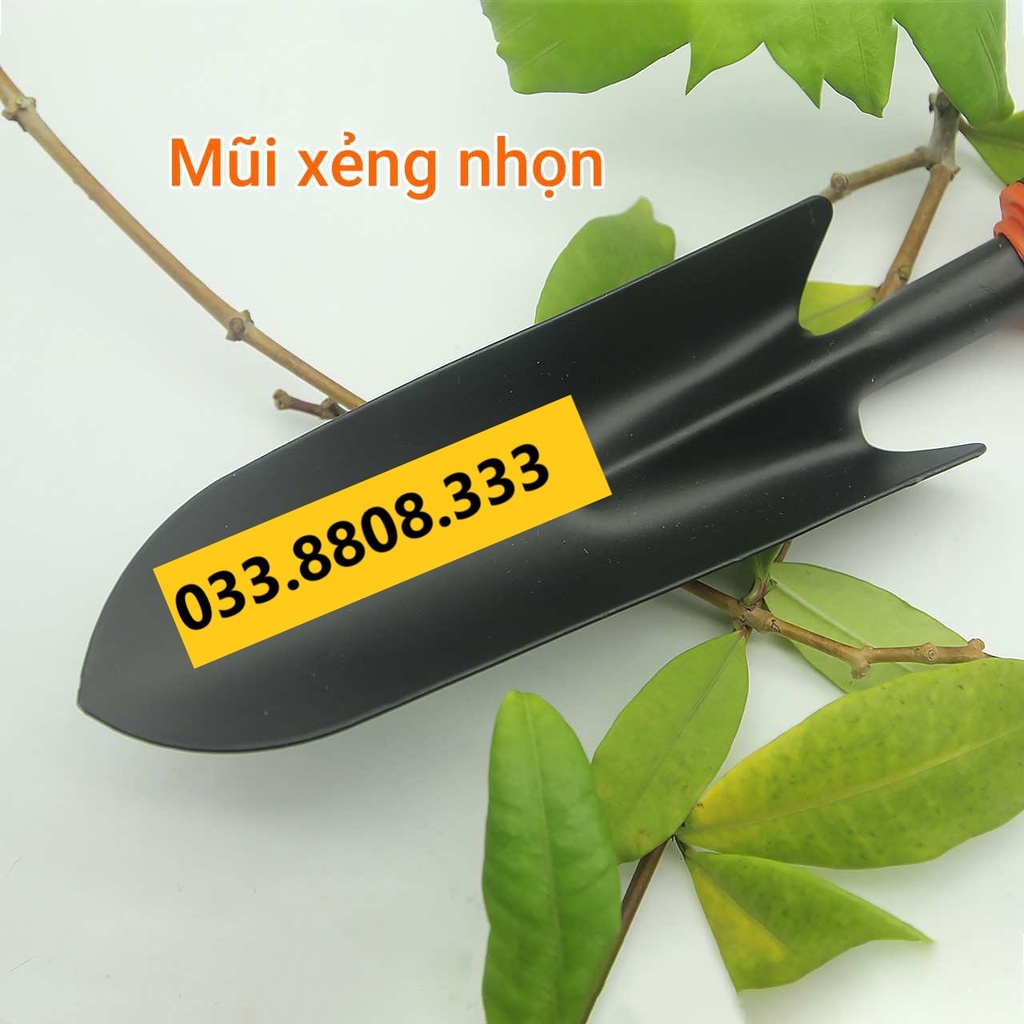 XẺNG CÁN CAO SU LƯỠI HẸP CHUYÊN DÙNG XỚI ĐẤT LÀM VƯỜN - CÓ SẴN