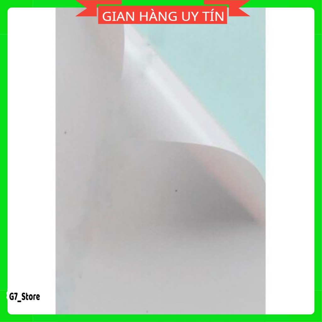 (SALE) Tập 100 tờ Giấy Decal đế xanh A4,Decal xanh,decal in