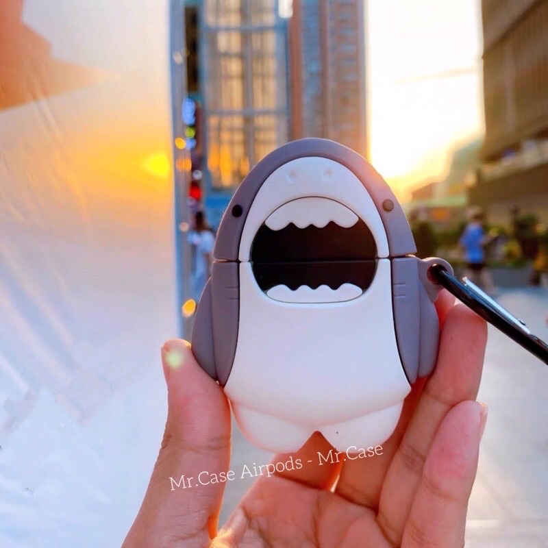 Case Airpods 1/2 Pro Vỏ Ốp Đựng Tai Nghe Hình Hoạt hình Dẻo silicon- Mr.Case