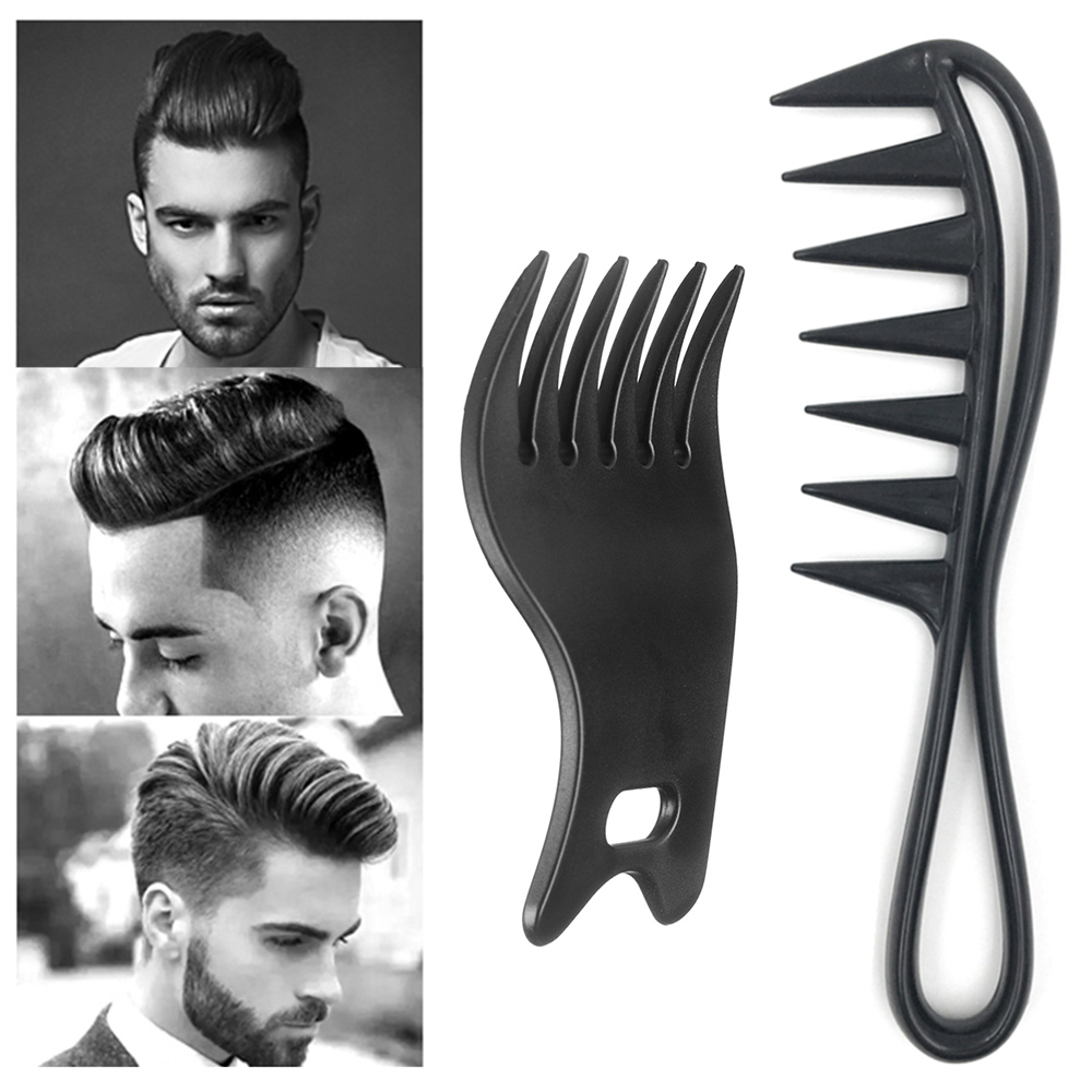 (Hàng Mới Về) Lược Chải Tóc Răng Cá Mập Bằng Nhựa Chống Tĩnh Điện Chuyên Nghiệp Softness