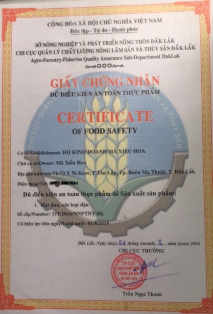 Hạt Bí Hùng Ký Loại Đặc biệt chuẩn Ban Mê Thuột