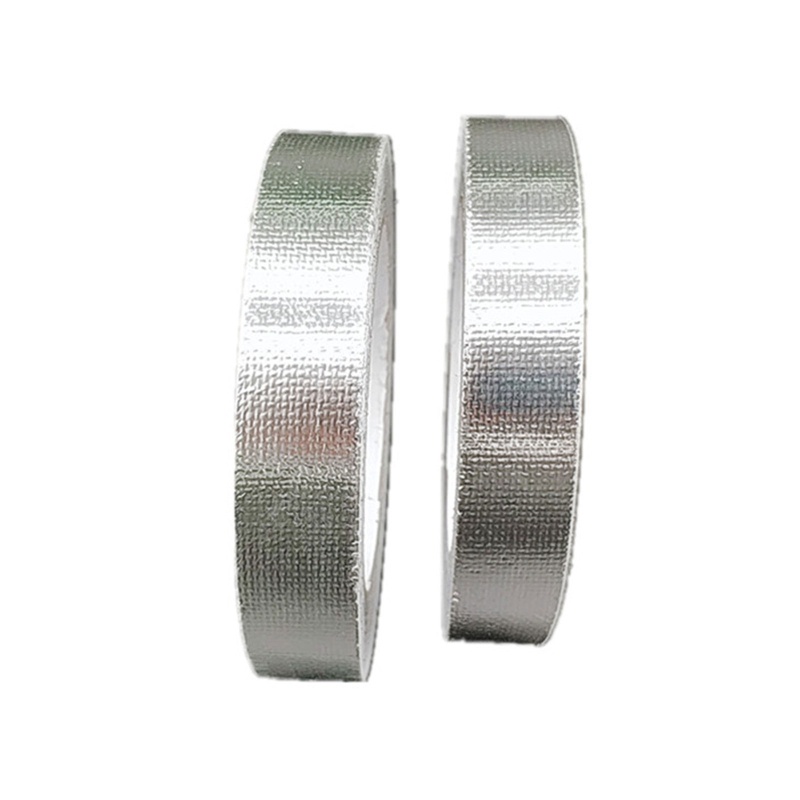 Cuộn Băng Keo Lá Nhôm 20m Chịu Tải Nặng Butyl Siêu Dính HVAC Cho Ống Thông Hơi Kim Loại AC U