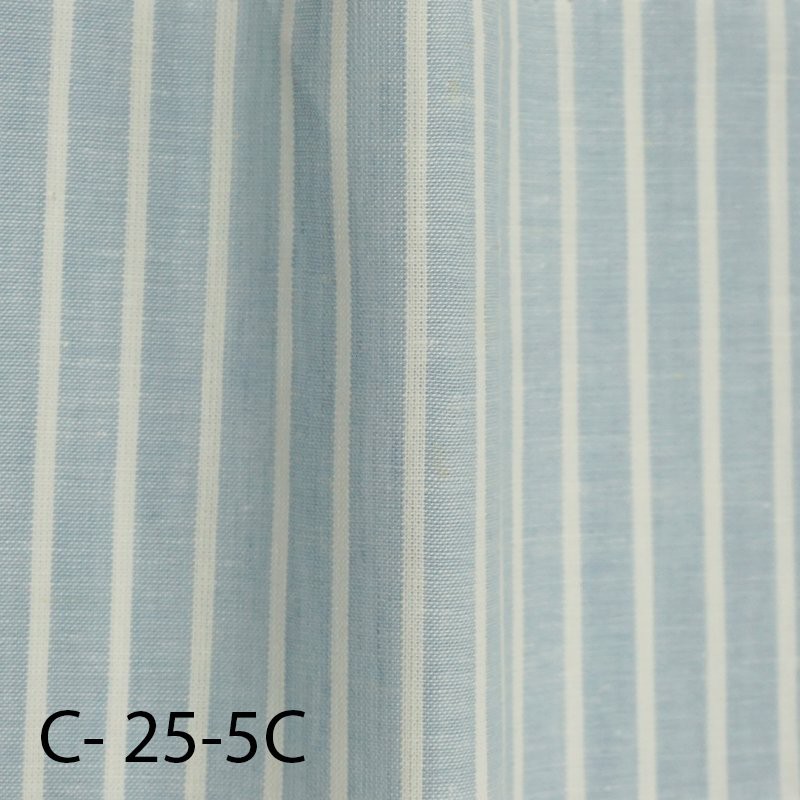 Vải kate sọc dành cho áo sơ mi 100% COTTON