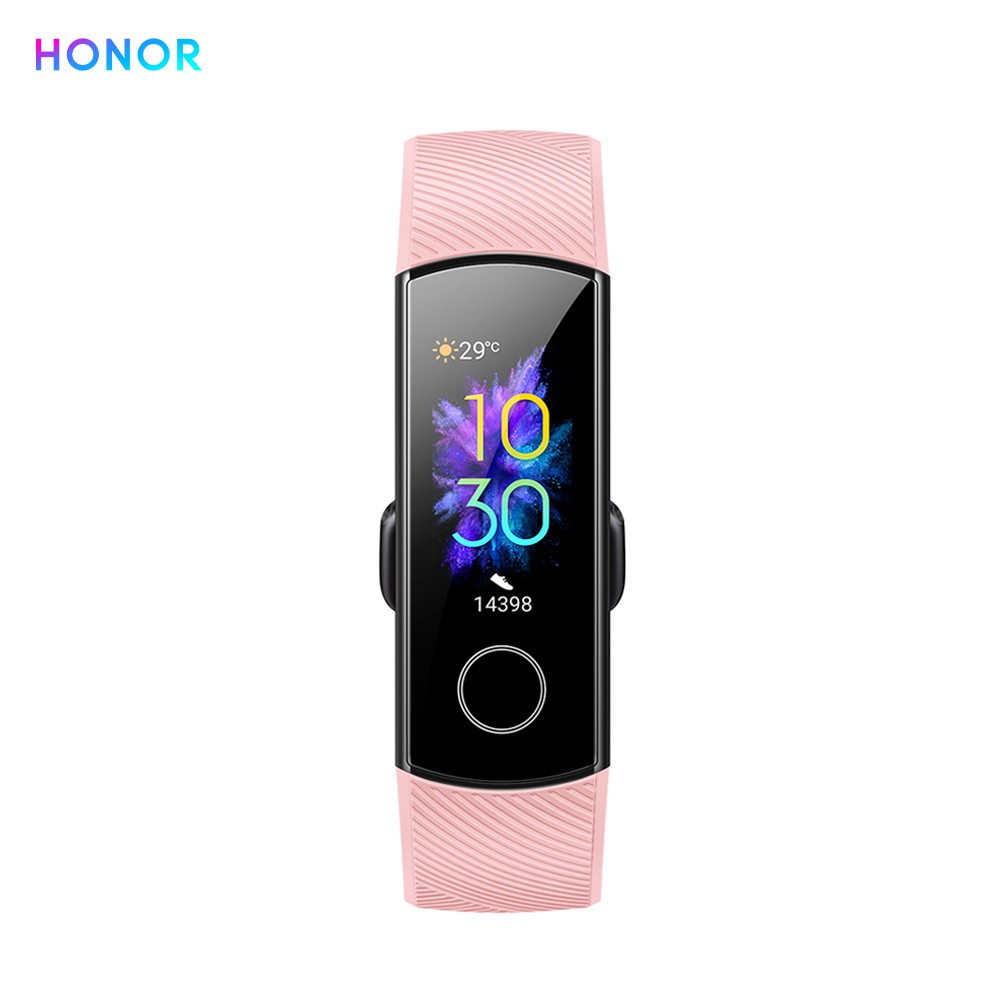 Vòng đeo tay HONOR Band 5 0,95 &quot;Màn hình AMOLED đủ màu lớn Tập thể dục Vòng đeo tay thông minh 240 * 120 pixel 8 Tùy chỉ