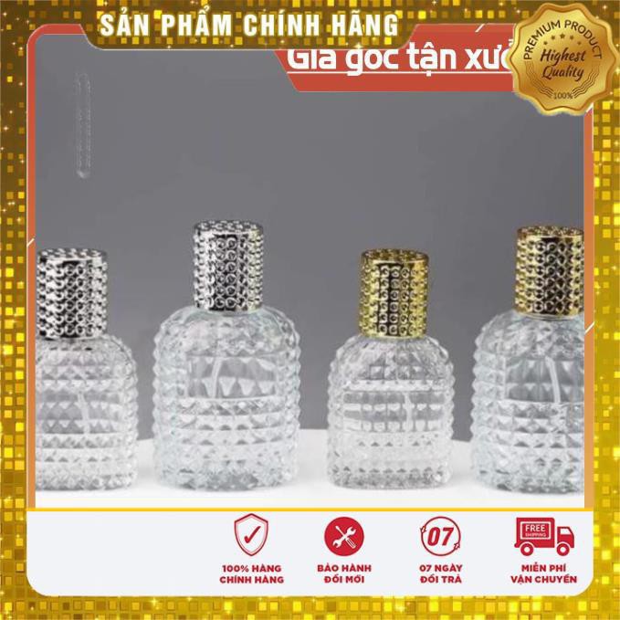 Chai lọ đựng nước hoa gai 30ml,50ml , lọ đựng dầu thơm valentino , phụ kiện du lịch