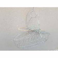 Lồng bẫy chim chào mào- choè bằng kẽm siêu nhạy giá tốt 22x42x40