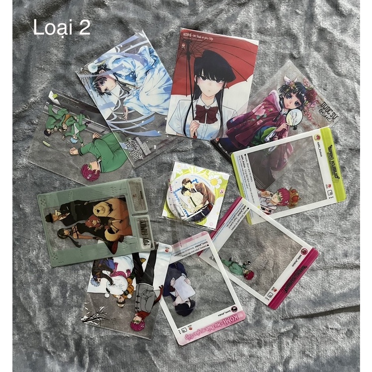 Túi đựng Bookmark, postcard, standee pvc của NXB Kim Đồng