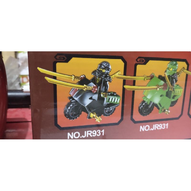 1 Set 8 Mô Hình Lego Ninjago Contents