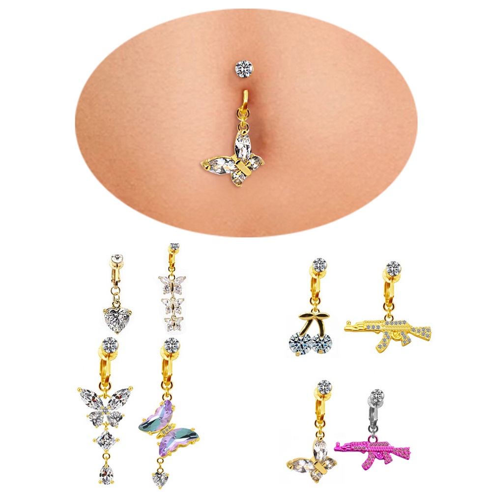 Khuyên Rốn Hình Con Rắn Độc Đáo Cá Tính