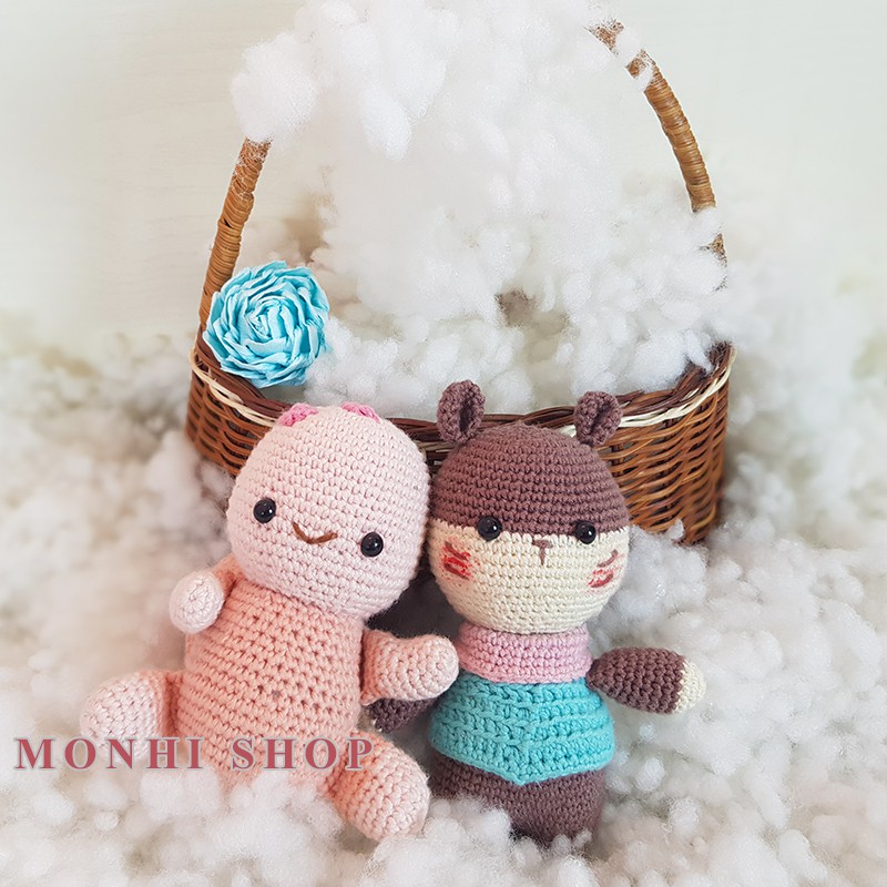 [COMBO] Gấu Chibi Hamster x Rùa Héo