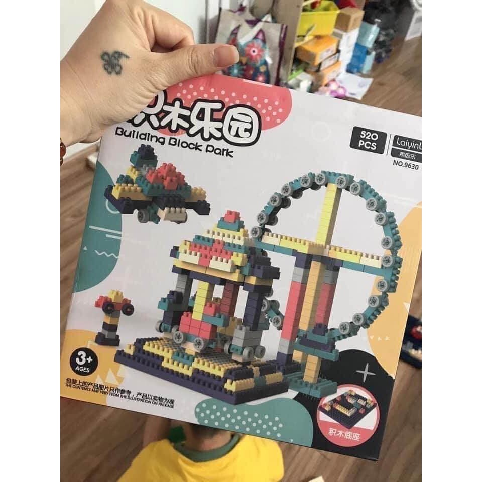 BỘ LEGO 520 CHI TIẾT HÀNG XUẤT NHẬT MẪU MỚI 2021 SIÊU HÓT