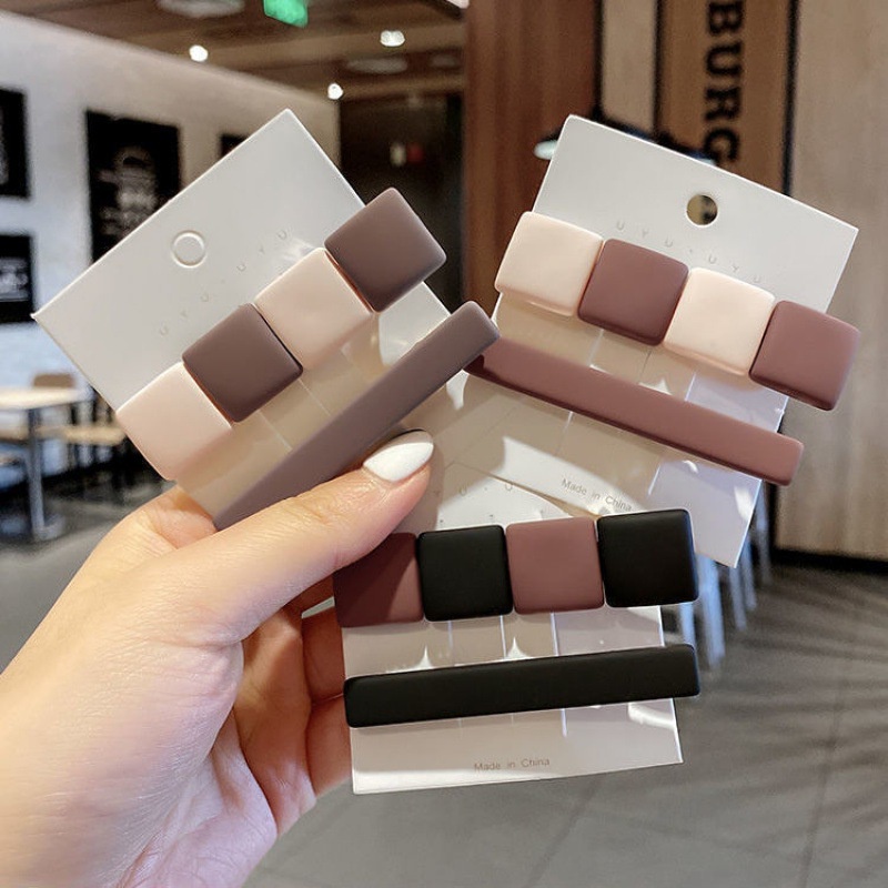 Kẹp Tóc Một Bên Phong Cách Nhật Hàn Đơn Giản Cho Nữ