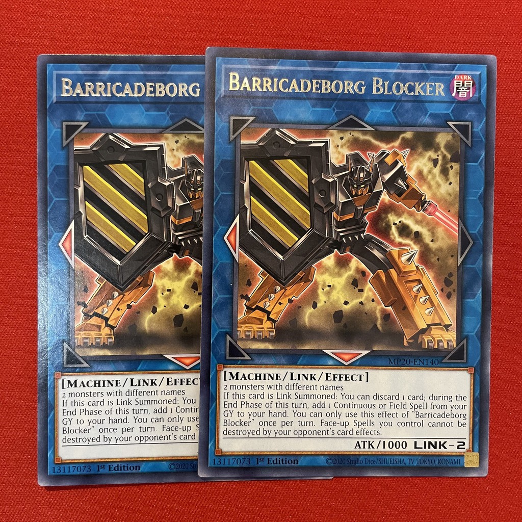 EN]Thẻ Bài Yugioh Chính Hãng] Barricadeborg Blocker
