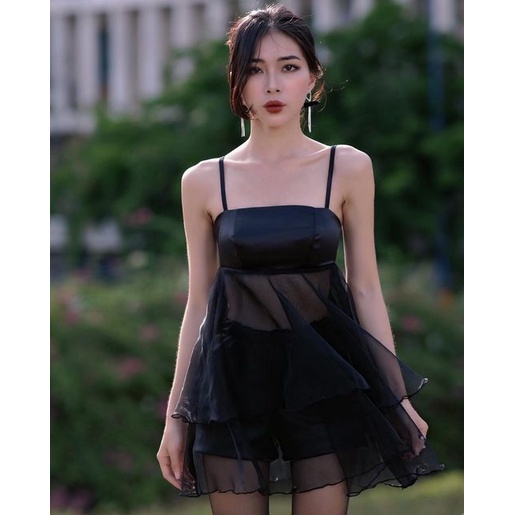 Suỵt - Áo 2 Dây Lụa Voan ( Donna )