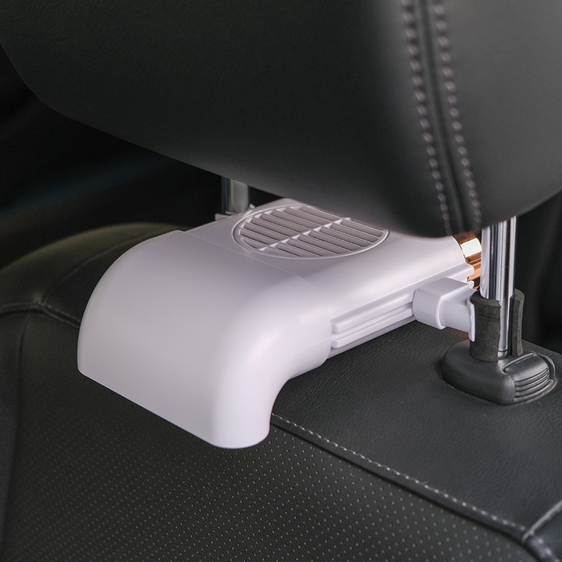 Quạt ô tô USB 3 tốc độ làm mát gắn chỗ tựa đầu và lưng ghế sau xe hơi/xe tải/xe SUV