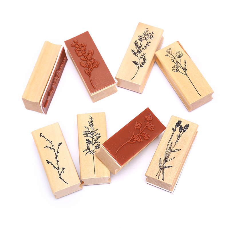 Phụ Kiện Trang Trí Sổ Tay Hình Chiếc Lá Bằng Gỗ