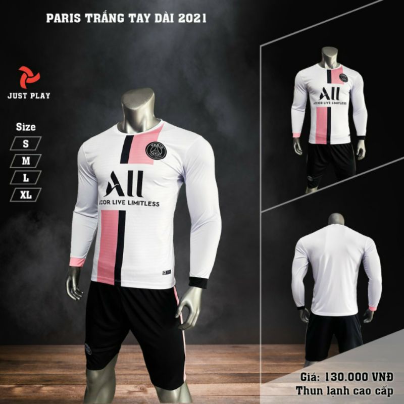BỘ TAY DÀI PSG TRẮNG 2022