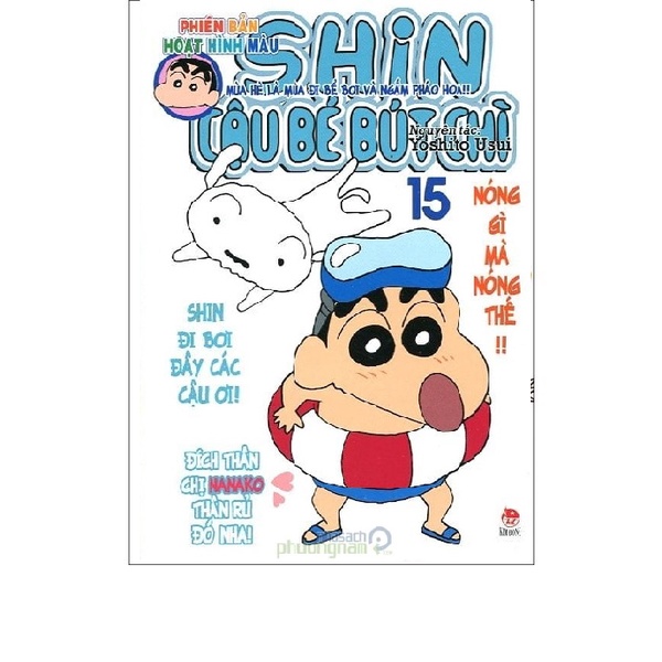 Sách - Shin - Cậu Bé Bút Chì - Hoạt Hình Màu - Tập 15