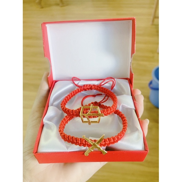 Vòng tay chỉ đỏ bộ đội theo quân binh chủng, ngành