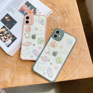 Ốp điện thoại họa tiết hành tinh chống sốc dành cho Iphone 11 11Pro 11Promax X Xs Xsmax Xr 7 8PLus SE 4.7inch 5.5inch