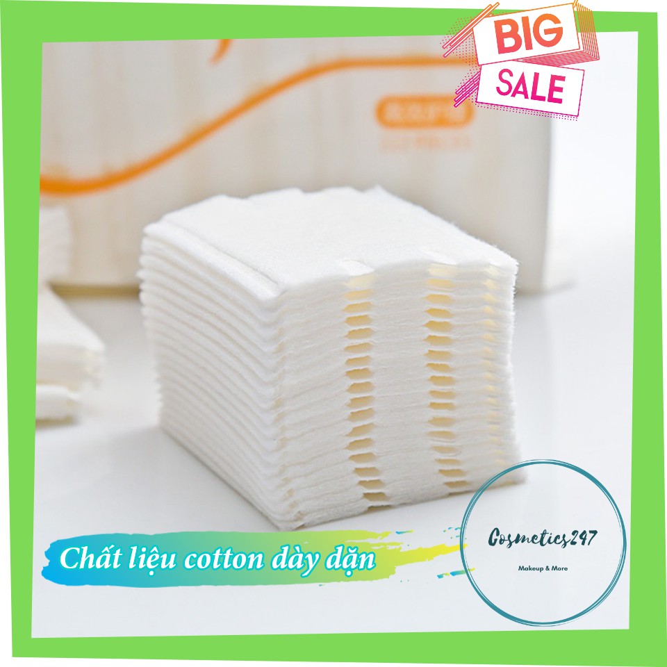 Bông Tẩy Trang Cotton Pads 222 Miếng Dùng Cho Trang Điểm, Dưỡng Da, Tẩy Trang - Nội Địa Trung | BigBuy360 - bigbuy360.vn