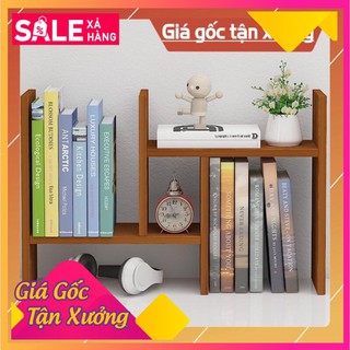 💥DEAL💥Kệ tủ để sách, đồ dùng cá nhân bằng gỗ đa năng, nhiều ngăn ĐỂ BÀN tiện ích